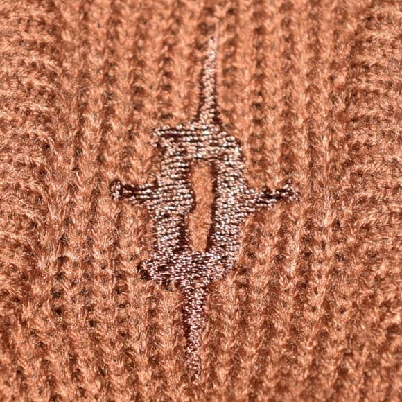 Darker Wavs Knit Cutout Turtleneck Sweater - Picture 5 of 8